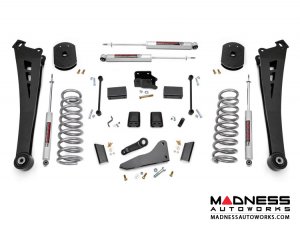 Dodge Ram Powerwagon 2500 4WD (Gas) Suspension Lift Kit w/ Coil Springs & Radius Arms - 4.5" Lift